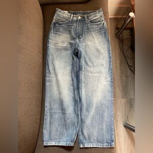 H&M Baggy Jeans in Denim Blue
